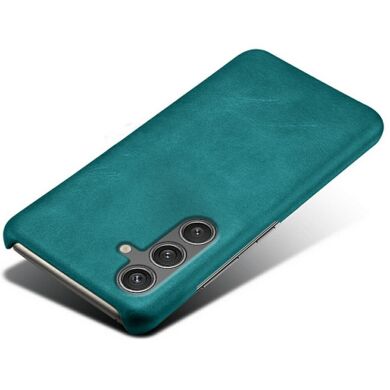 Захисний чохол Deexe Leather Back Cover для Samsung Galaxy S25 (S931) - Green