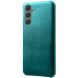 Захисний чохол Deexe Leather Back Cover для Samsung Galaxy S25 (S931) - Green