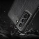 Захисний чохол Deexe Leather Cover для Samsung Galaxy S21 FE (G990) - Black