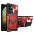 Захисний чохол Deexe Magnetic Space для Samsung Galaxy S21 Ultra (G998) - Red