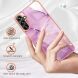 Захисний чохол Deexe Marble Style для Samsung Galaxy A35 (A356) - Purple