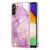 Защитный чехол Deexe Marble Style для Samsung Galaxy A35 (A356) - Light Purple