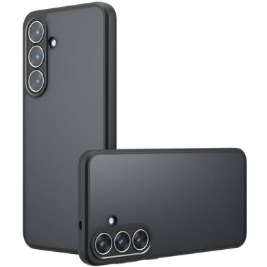 Защитный чехол Deexe Matte Skin для Samsung Galaxy S25 FE (S731) - Black