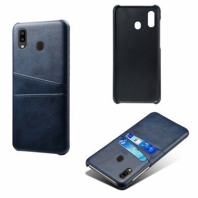 Защитный чехол Deexe Pocket Case для Samsung Galaxy A30 (A305) / A20 (A205) - Dark Blue