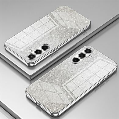Защитный чехол Deexe Sparkles Cover для Samsung Galaxy A27 (A276) - Silver