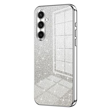 Защитный чехол Deexe Sparkles Cover для Samsung Galaxy A27 (A276) - Silver