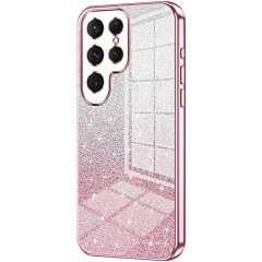 Защитный чехол Deexe Sparkles Cover для Samsung Galaxy S25 Ultra (S938) - Pink