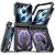 Защитный чехол Deexe Tank Stand для Samsung Galaxy Flip 8 - Purple