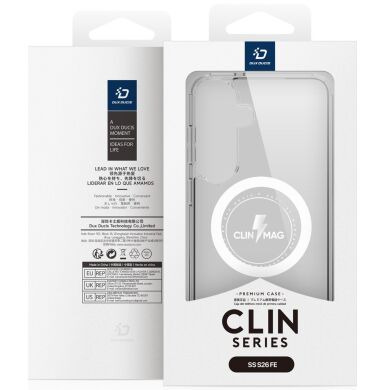 Захисний чохол DUX DUCIS Clin Series MagSafe для Samsung Galaxy S26 FE - Clear