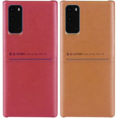 Захисний чохол G-Case Cardcool Series для Samsung Galaxy S20 (G980) - Brown