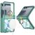 Захисний чохол GKK AirBag Mag with Ring для Samsung Galaxy Flip 7 - Green