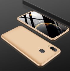 Защитный чехол GKK Double Dip Case для Samsung Galaxy M20 (M205) - Gold