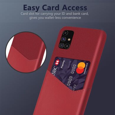 Защитный чехол KSQ Business Pocket для Samsung Galaxy M31s (M317) - Red