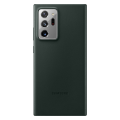 Захисний чохол Leather Cover для Samsung Galaxy Note 20 Ultra (N985) EF-VN985LGEGRU - Green