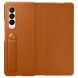 Захисний чохол Leather Flip Cover для Samsung Galaxy Fold 3 (EF-FF926LAEGRU) - Camel
