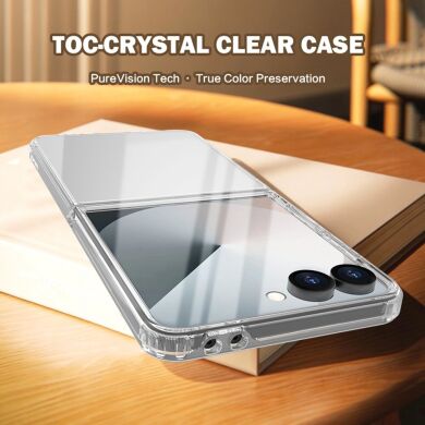 Защитный чехол LEREACH TOC Series для Samsung Galaxy Flip 8 - Transparent