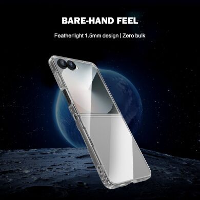 Защитный чехол LEREACH TOC Series для Samsung Galaxy Flip 8 - Transparent