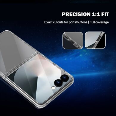 Защитный чехол LEREACH TOC Series для Samsung Galaxy Flip 8 - Transparent