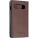 Защитный чехол Platinum Leather Wallet для Samsung Galaxy S10 (G973) - Brown. Фото 2 из 6