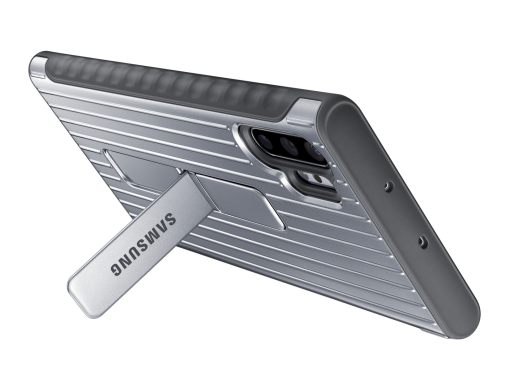 Защитный чехол Protective Standing Cover для Samsung Galaxy Note 10+ (N975)	 EF-RN975CSEGRU - Silver