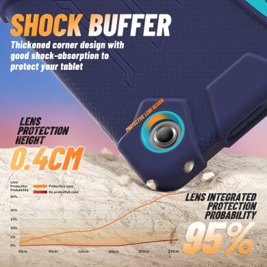 Защитный чехол Reframe Hybrid Armor для Samsung Galaxy Tab A11 Plus (X230/236) - Mint Green