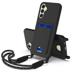 Защитный чехол Reframe Silicone Holder для Samsung Galaxy S24 FE (S721) - Black
