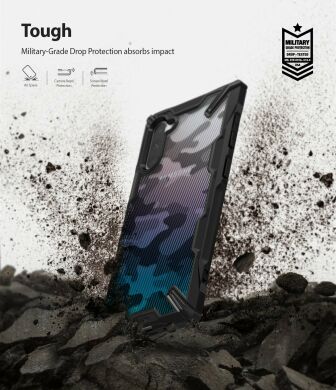 Защитный чехол RINGKE Fusion X для Samsung Galaxy Note 10 (N970) - Camo Black