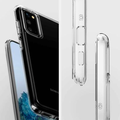 Захисний чохол Spigen (SGP) Ultra Hybrid для Samsung Galaxy S20 (G980) - Crystal Clear