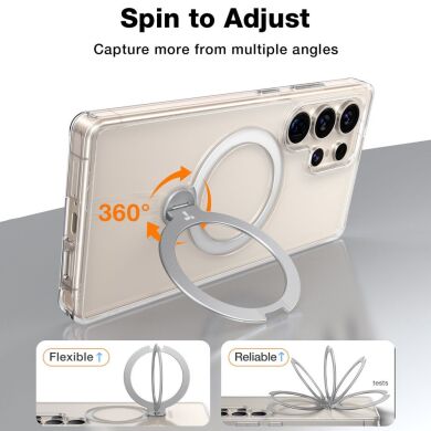Защитный чехол TORRAS Ostand Spin MagSafe для Samsung Galaxy S25 Ultra (S938) - Black