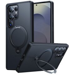 Защитный чехол TORRAS Ostand Spin MagSafe для Samsung Galaxy S25 Ultra (S938) - Black
