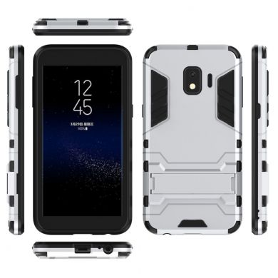 Защитный чехол UniCase Hybrid для Samsung Galaxy J2 Core (J260) - Silver