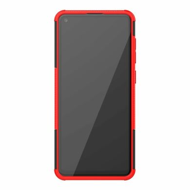 Защитный чехол UniCase Hybrid X для Samsung Galaxy A21s (A217) - Black / Red