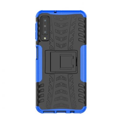 Защитный чехол UniCase Hybrid X для Samsung Galaxy A7 2018 (A750) - Blue
