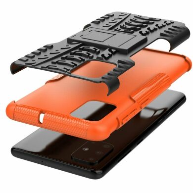 Защитный чехол UniCase Hybrid X для Samsung Galaxy A71 (A715) - Orange