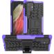Защитный чехол UniCase Hybrid X для Samsung Galaxy S22 Ultra - Purple. Фото 1 из 17