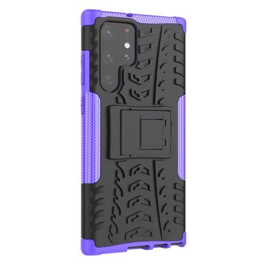 Защитный чехол UniCase Hybrid X для Samsung Galaxy S22 Ultra - Purple