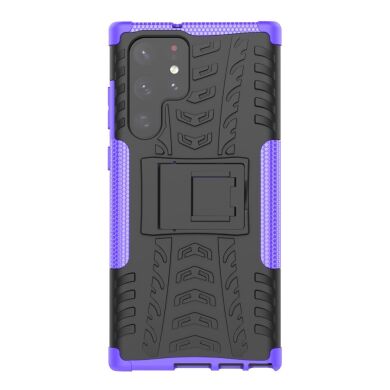 Защитный чехол UniCase Hybrid X для Samsung Galaxy S22 Ultra - Purple