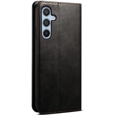 Защитный чехол UniCase Leather Wallet для Samsung Galaxy A16 (A165) - Black