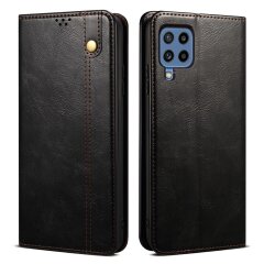 Захисний чохол UniCase Leather Wallet для Samsung Galaxy M32 (M325) - Black