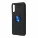 Защитный чехол UniCase Magnetic Ring для Samsung Galaxy A70 (A705) - Black / Blue. Фото 3 из 13