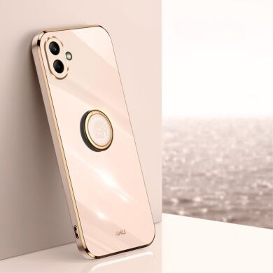 Защитный чехол XINLI Porcelain Ring для Samsung Galaxy A06 (A065) - Pink