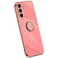 Захисний чохол XINLI Porcelain Ring для Samsung Galaxy A57 (A576) - Red