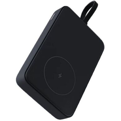 Внешний аккумулятор с беспроводной зарядкой Xiaomi Magnetic Integrated Cable 33W (10000mAh) + кабель Type-C (BHR9823GL) - Black