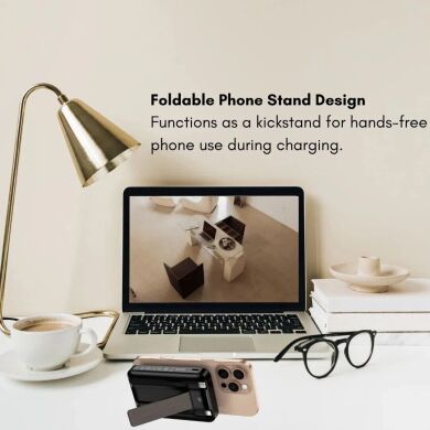 Зовнішній акумулятор WIWU Wi-P061 22.5W + PD20W (10000mAh) + кабель Type-C + Lightning - Black