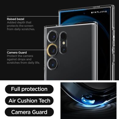 Защитный чехол Spigen (SGP) Liquid Crystal для Samsung Galaxy S24 Ultra (S928) - Crystal Clear