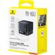 Мережевий зарядний пристрій Baseus Super GaN Desktop 100W (2Type-C+USB) + кабель Type-C (P10164001123-00) - Black
