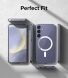 Защитный чехол Ringke Fusion Magnetic для Samsung Galaxy S24 (S921) 8809961782626 - Clear. Фото 11 из 17