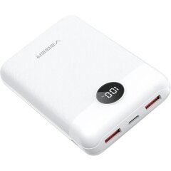 Внешний аккумулятор VEGER S20 QC3.0 PD22.5W (20000mAh) - White