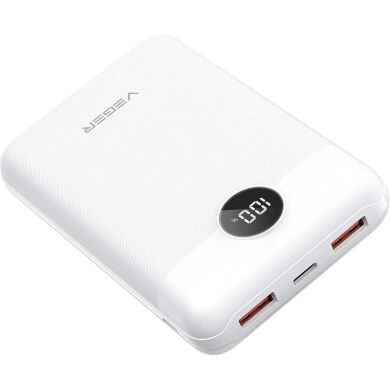 Внешний аккумулятор VEGER S20 QC3.0 PD22.5W (20000mAh) - White