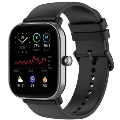 Ремешок Deexe Silicone Band для часов с шириной крепления 22мм - Black